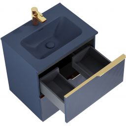 Elita Soho szafka 60x45,3x63,5 cm podumywalkowa wisząca navy blue matt RE010604047030