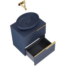 Elita Soho szafka 60x45,3x63,5 cm podumywalkowa wisząca navy blue matt RE010604047030