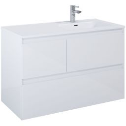 Elita Split szafka 100x45,8x63,5 cm podumywalkowa wisząca prawa biały połysk RE011005158060