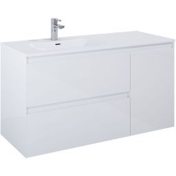 Elita Split szafka 120x45,8x63,5 cm podumywalkowa wisząca biały połysk RE011206258060