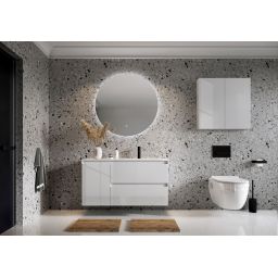 Elita Split szafka 120x45,8x63,5 cm podumywalkowa wisząca prawa biały połysk RE011205258060