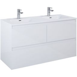 Elita Split szafka 120x45,8x63,5 cm podumywalkowa wisząca biały połysk RE012007158060