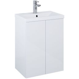 Elita Kido umywalka z szafką 50,6 cm biały połysk RE020500118060