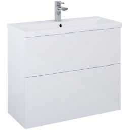 Elita Kido umywalka z szafką 81 cm biały połysk RE020801118060
