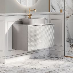 Elita Glam szafka 122x47,1x54 cm podumywalkowa wisząca white matt RE011200165290