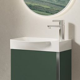 Elita Summer umywalka z szafką 45,2 cm forest green matt RE020450147010
