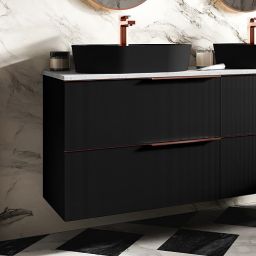 Elita Soho szafka 60x45,3x63,5 cm podumywalkowa wisząca black matt RE010604047160
