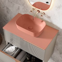 Elita ElitStone blat 121x46 cm terra pink matt RE051200016600