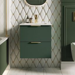 Elita Street Plus umywalka z szafką 51,3 cm forest green matt RE020500107010