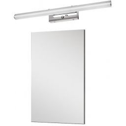 Zestaw Elita Sote lustro 40x70 cm prostokątne z kinkietem Rabalux Turgon 1x13W chrom (RE062947000010, 75016)