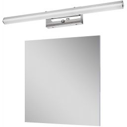 Zestaw Elita Sote lustro 80x80 cm kwadratowe z kinkietem Rabalux Turgon 1x20W chrom (RE065802000010, 75017)