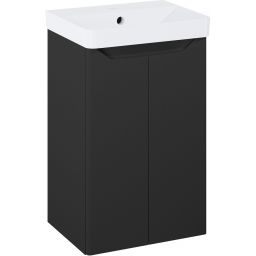 Elita Helo umywalka z szafką 40,8 cm czarny mat RE020400207160
