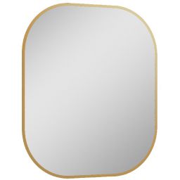 Elita Sharon lustro 60x70 cm owalne z oświetleniem złoty RE060600015570