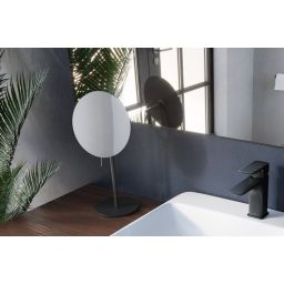 Excellent Rolo lusterko kosmetyczne 20x40,5 cm okrągłe czarny DOEX.1520BL