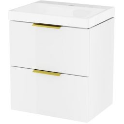 Excellent Blanko szafka 50 cm podumywalkowa wisząca biały połysk MLEX.6301.490.WH