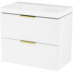 Excellent Blanko szafka 65 cm podumywalkowa wisząca biały połysk MLEX.6301.640.WH