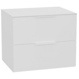 Zestaw Excellent Tuto 2.0 szafka 60 cm podumywalkowa wisząca z blatem biały MLEX.2172.K.60.021W.WHWH