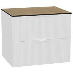 Excellent Tuto 2.0 szafka 60 cm podumywalkowa wisząca z blatem biały-dąb MLEX.2172.K.60.03BL.WHWH