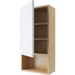 Excellent Tuto szafka 80 cm wisząca boczna lewa dąb/biały MLEX.0105.400.BLWH