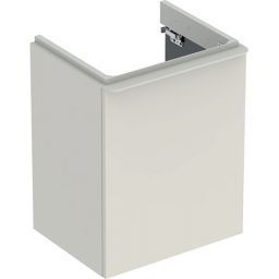Geberit Smyle Square szafka 49,2 cm podumywalkowa wisząca sand grey 500.364.JL.1