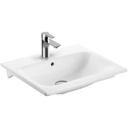 Geberit Selnova Square umywalka 55x48 cm meblowa prostokątna biała 500.993.00.1