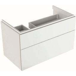 Geberit Xeno2 szafka 88 cm podumywalkowa wisząca biały połysk 500.515.01.1