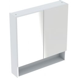 Geberit Selnova Square szafka 60 cm lustrzana wisząca biały połysk 501.264.00.1