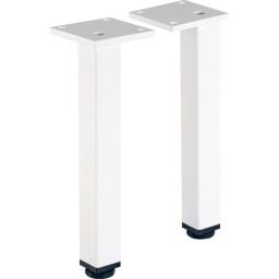 Geberit Selnova Square nóżki do szafki podumywalkowej białe 501.423.01.1