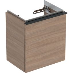 Geberit iCon szafka 37 cm podumywalkowa wisząca dąb/lava mat 502.300.JH.1