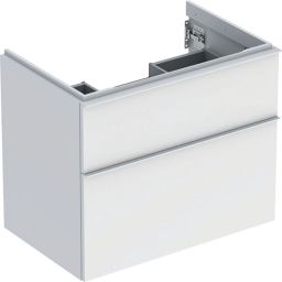 Geberit iCon szafka 74 cm podumywalkowa wisząca biały mat 502.304.01.3