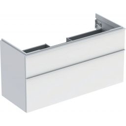 Geberit iCon szafka 118,4 cm podumywalkowa wisząca biały mat 502.306.01.3