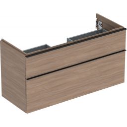 Geberit iCon szafka 118,4 cm podumywalkowa wisząca dąb/lava mat 502.306.JH.1