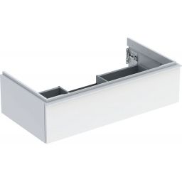 Geberit iCon szafka 88.8 cm podumywalkowa wisząca biały połysk/biały mat 502.312.01.1