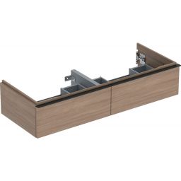 Geberit iCon szafka 118,4 cm podumywalkowa wisząca dąb/lava mat 502.314.JH.1
