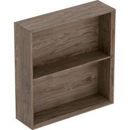 Geberit iCon szafka 45 cm boczna wisząca otwarta orzech hickory 502.323.JR.1