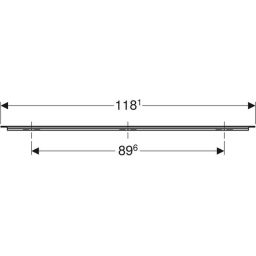 Geberit iCon uchwyt meblowy 118,1 cm lava mat 502.362.JK.1