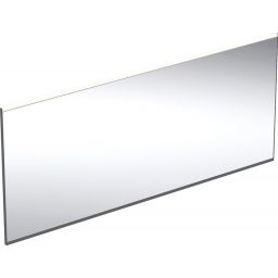 Geberit Option Plus Square lustro 160x70 cm prostokątne z oświetleniem LED czarny mat 502.787.14.1