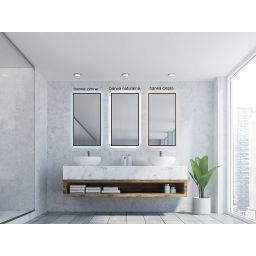 Guarda Corin lustro 110 cm okrągłe z oświetleniem FLA-COR-110x110