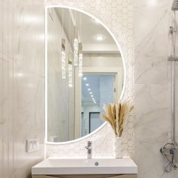 Guarda Musa lustro 80x110 cm biały FOR-MUS-BIALY-80X110