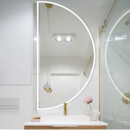 Guarda Musa lustro 80x110 cm biały FOR-MUS-BIALY-80X110