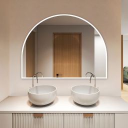 Guarda Musa lustro 110x80 cm biały FOR-MUS-BIALY-110X80