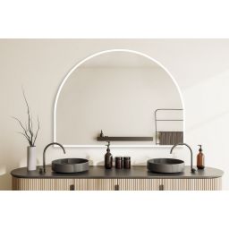 Guarda Musa lustro 110x80 cm biały FOR-MUS-BIALY-110X80