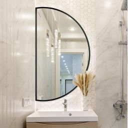 Guarda Musa lustro 80x110 cm czarny FOR-MUS-CZARNY-80X110