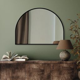 Guarda Musa lustro 120x90 cm czarny FOR-MUS-CZARNY-120X90