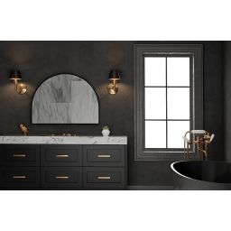 Guarda Musa lustro 120x90 cm czarny FOR-MUS-CZARNY-120X90