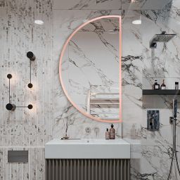 Guarda Musa lustro 70x100 cm miedź FOR-MUS-MIEDZ-70X100