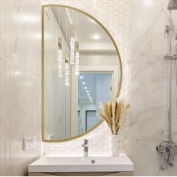 Guarda Musa lustro 70x100 cm złoty FOR-MUS-ZLOTY-70X100