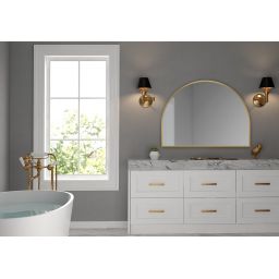 Guarda Musa lustro 110x80 cm złoty FOR-MUS-ZLOTY-110X80