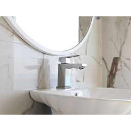 Guarda Ravel lustro 60x75 cm owalne biały FOR-RAV-BIALY-60x75