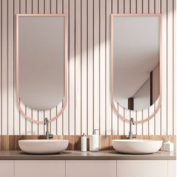 Guarda Ravel lustro 60x130 cm miedź FOR-RAV-MIEDZ-60X130